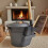 Galvanized Irons Fireplaces Tool Set Heat Resistant Bucket 5