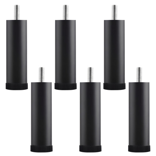 Heavy Type Adjustable Legs 3.4 Inch Height Replacement-Black