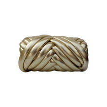 Metallic Knitting Yarn Milky Silk Thread Braiding Cord Milky-4