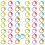 Locking Stitching Markers Clip Knitting Accessories for Yarn-A 1