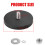 Multipurpose Neodymium Magnets-Diameter 43mm External thread 5