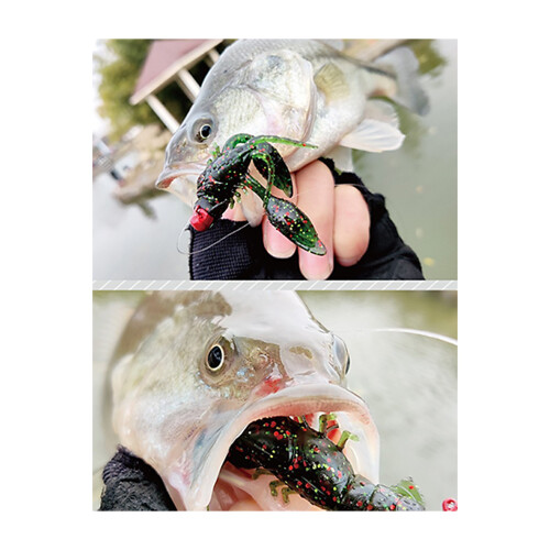 25PCS Soft Crawfish Baits Artificial Baits Shrimp Lobsters Baits 1