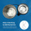 4 Stück/Packung Elastomer-Dichtungsringe, 6