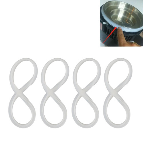 4 Stück/Packung Elastomer-Dichtungsringe, 1