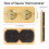 Badezimmer-Dampfbad-Wandmontage-Thermograph und 3