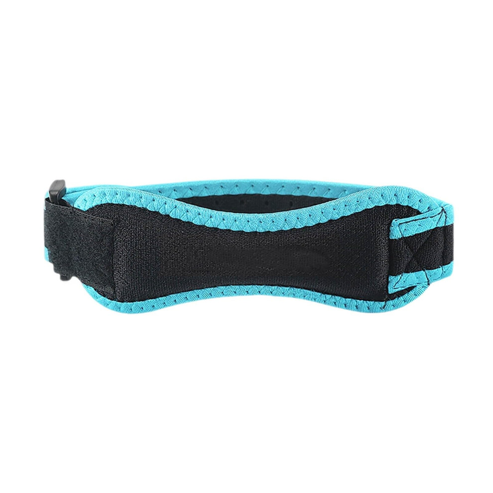 Light/Blue Patellar Tendon Support Strap For Knee Brace Pzt108 19.5X6 Cm Breathable Sports Injury Prevention