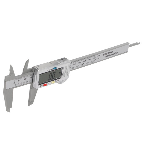 Digital Plastic Vernier Caliper Large LCD Screen Differential Measurement Tool