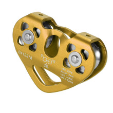 Durability Aluminum Alloys Climbing Carabiner with Quickly-Gold