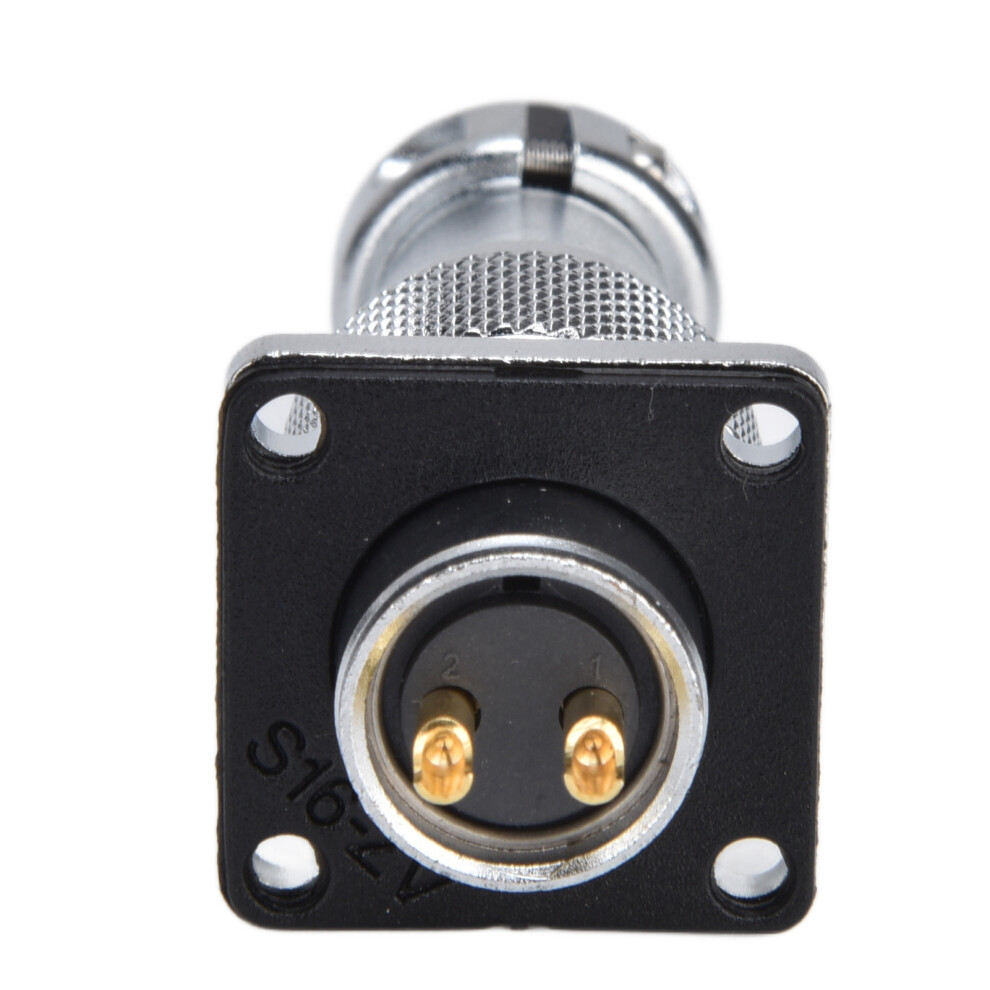 Waterproof Zinc Alloy 2 Pin Aviation Connector Adapter Ws16 500V 3381358022270