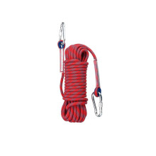 Climbing Rope 10m Weatherproof Polyester Construction and-Red
