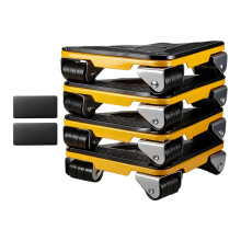 Sofa Mover Roller Wheel Set Heavy Duty meubelverplaatser-Geel
