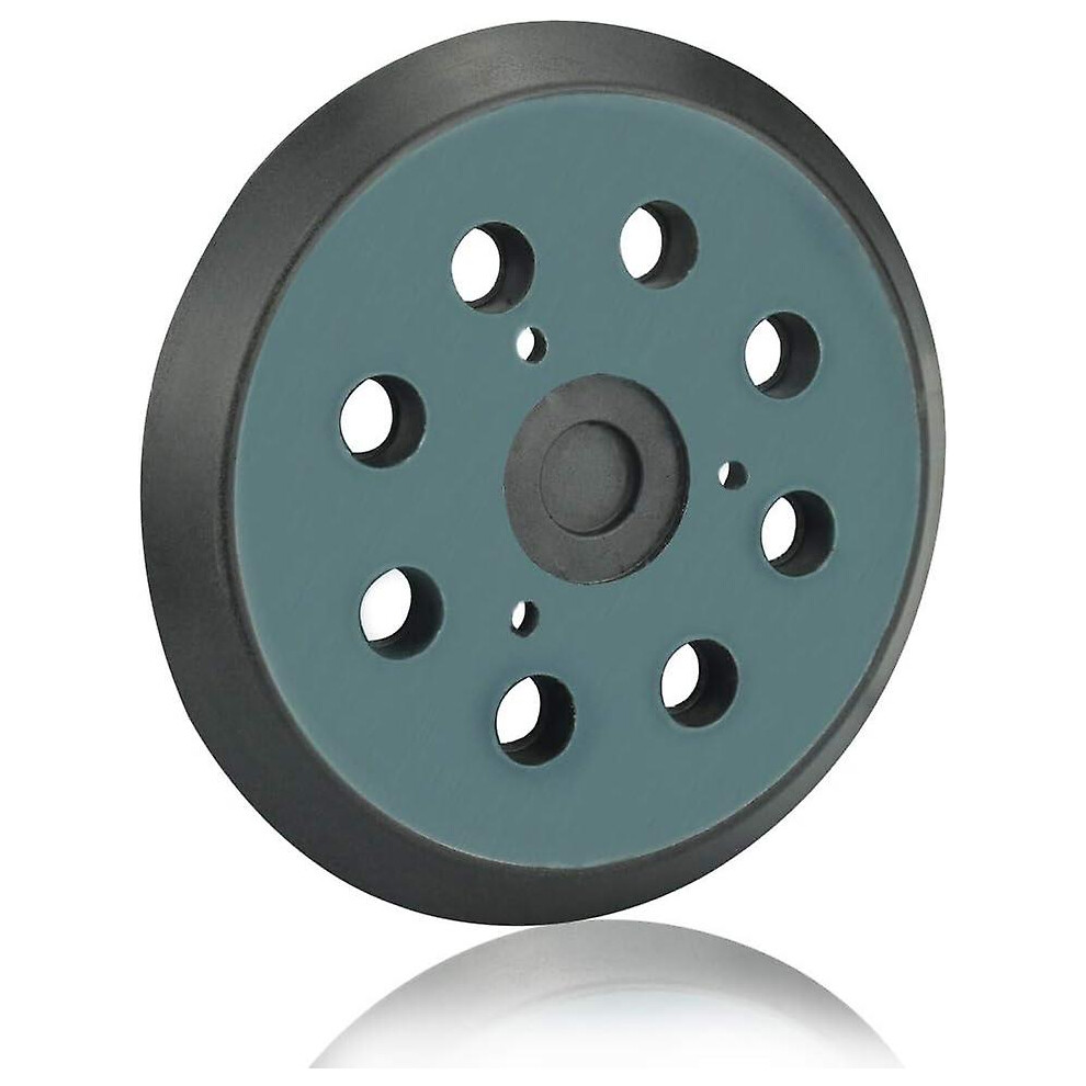Kikidex (As Show, One Size) Makita Sanding Pad 125Mm 8 Hole Sanding Disc Makita 5 Inch Sanding Pad (Black)
