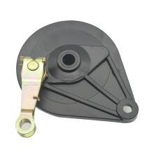Industrial Grade Rear Drum Brake Shoes Assembly For Motorbike 16-Hole Mount Zinc Alloy Brake Assembly Kit