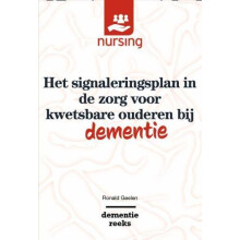 Het signaleringsplan in de zorg voor kwetsbare ouderen bij dementie by