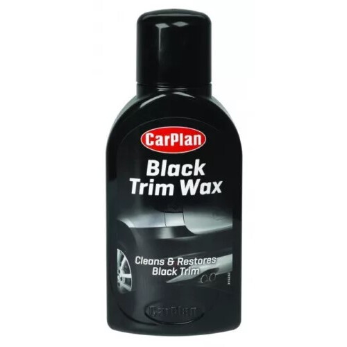 CarPlan Carplan Black Trim Wax 375ml