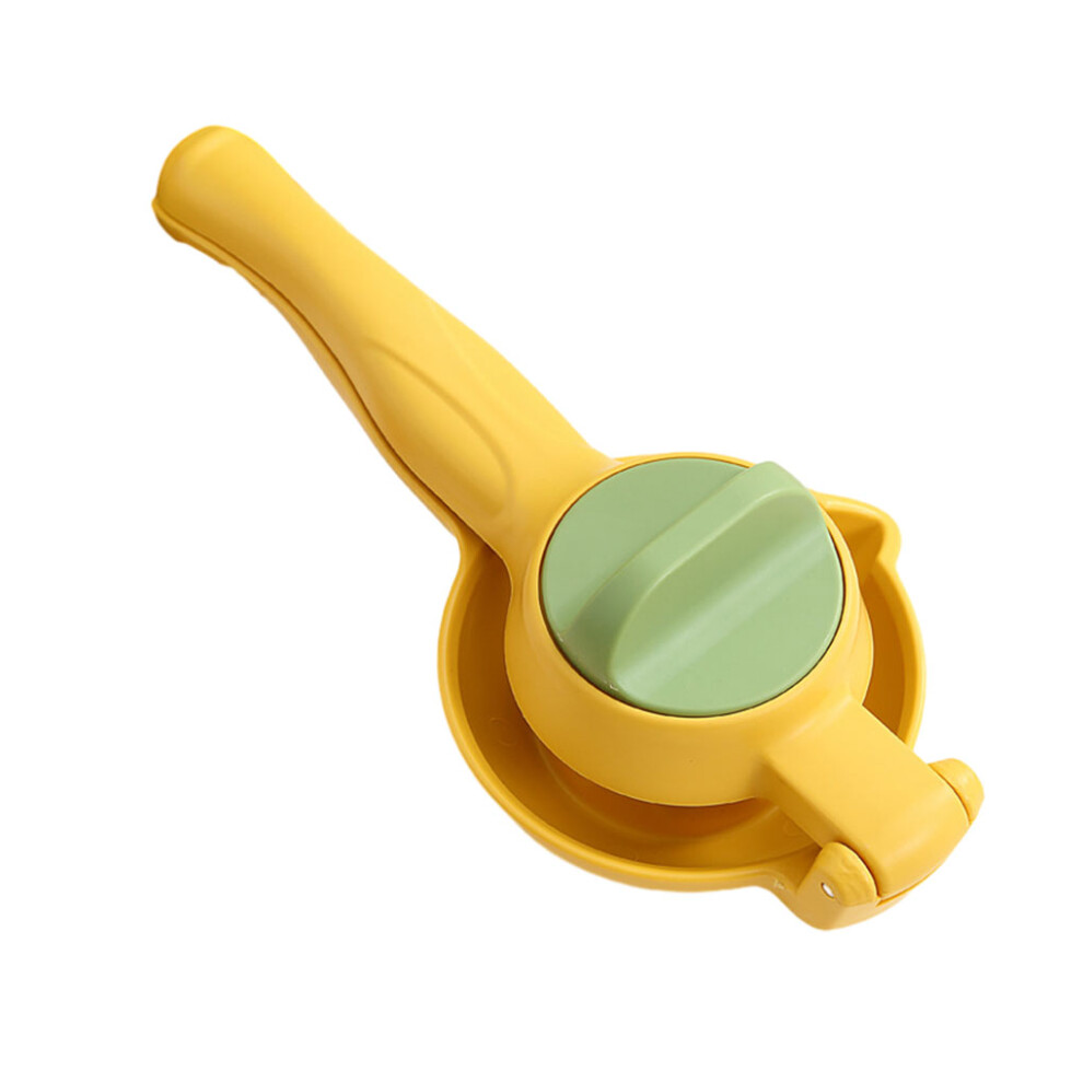 (Yellow) Lemon Squeezer Household Hand Fruit Manual Juicer Squeezing Station-image-OPC-PMRC2VN-NEW
