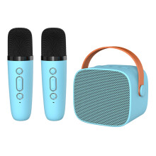 (Blau) YOHIA Karaoke Maschine, professionelles kabelloses, wiederaufladbares