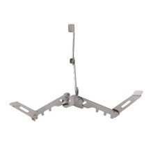 Edelstahl-Faltschutzhülle für Gasflaschenhalter für 110g/230g/450g Flachtanks