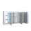 Creative Furniture Eden Sideboard 164cm - White & Grey Gloss Doors 11