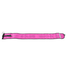 150x15cm Pink Scuba Diving Surface Marker Buoy with Reflective Band & D Rings
