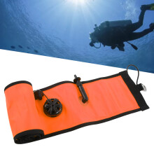 SMB-120x15cm Boia di segnalamento superficiale, 325 g, Arancione Rosso