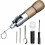 (As show, One size) 7Pcs/Set Leather Sewing Tools DIY Leather Hand Stitching Tool Kit (173mm) 1