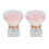 2er-Set Nagelkunst-Puderpinsel, rosa, weiche 1