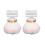 2er-Set Nagelkunst-Puderpinsel, rosa, weiche 10