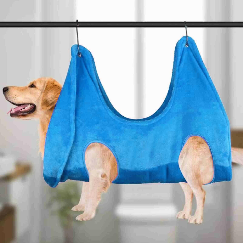 Kikidex (As Show, One Size) Pet Grooming Hammock For Grooming, Bathing, For Small Medium Dogs And Cats, With Hanger S