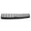 Peigne Flexible pour Coiffer et Couper Noir 17 cm 1