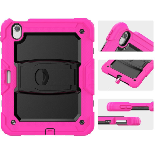 Étui pour iPad Pro 3/2/1 11” avec Support et Emplacement pour Stylet Rose 1