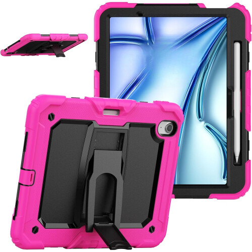 Étui pour iPad Pro 3/2/1 11” avec Support et Emplacement pour Stylet Rose 2