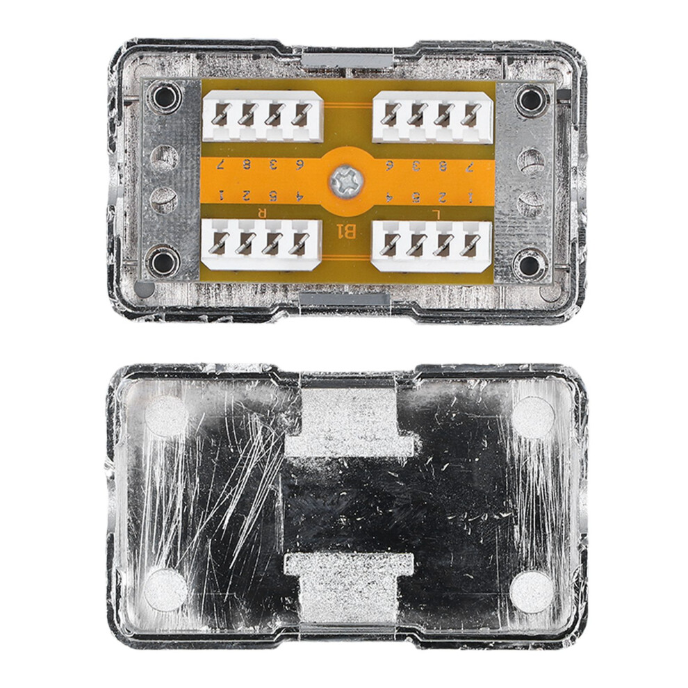 Rj45 Shielded Cat6 Junction Box Abs Plastic Network Enclosure With 1 Port 6911358025406
