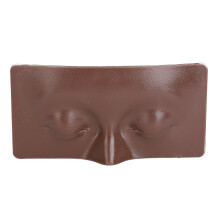 Make-up-Übungsgesicht, 3D-Silikon-Gesicht, Augen,
