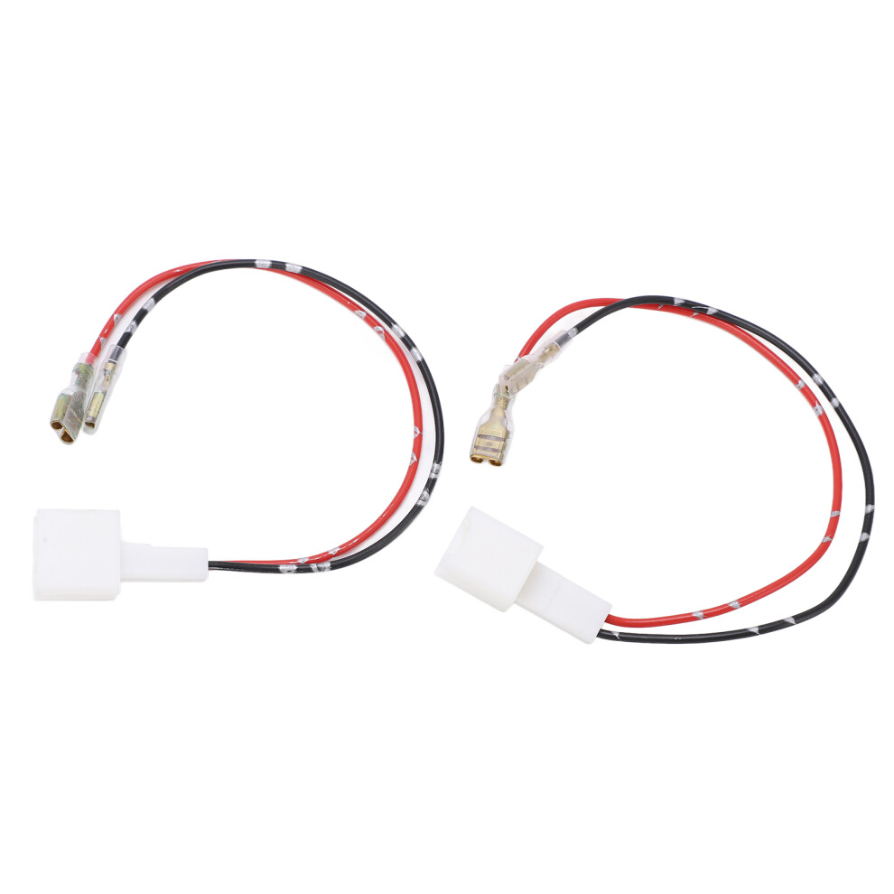 2Pcs 10W Car Audio Speaker Wiring Harness Abs 12V Connector For Nissan 5041358025920