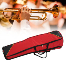 Durable Oxford Cloth Tenor Trombone Gig Case Bag in Red