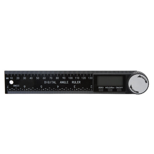 Righello angolare ABS con display digitale 0-360 0,05 nero 2