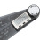 Righello angolare ABS con display digitale 0-360 0,05 nero 6