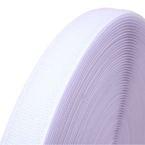 Adhésif textile sûr pour crochets-Fac à crochet blanc de 2,0 cm