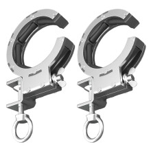 Rouleau de broches lisses de poulie de filetage de-Pack 2 pièces