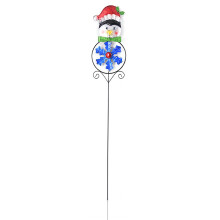 Kunst Weihnachts mann Eisen Blumen Pinguin gewundene Reise