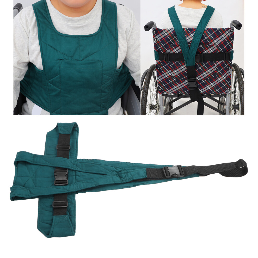 Wheelchair Seat Belt Anti-Fall Safety Restraint Cotton Cloth for Elderly Patients