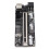 Carte riser PCIe avec affichage de température et câble 1x-16x 14