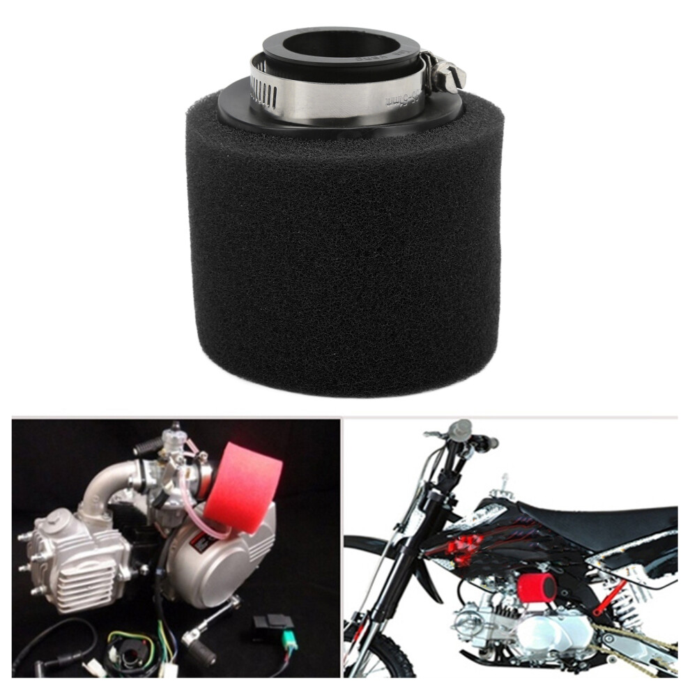 Universal 35Mm Foam Air Filter For 50Cc-200Cc Motorcycles Black 8701358031556