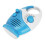 Radio portatile AM/FM blu impermeabile per doccia 16