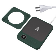 220V Electric Mug Warmer Coffee Mug Warmer 80C Constant-Green