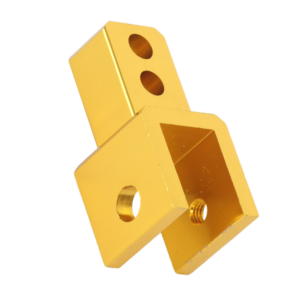 Aluminium Alloy Shock Absorber Heightening Clamp For Motorcycles And Bikes Yellow 3241358031903