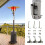 Replacement Bolt Nut Set Assemble Patio Heater Outdoor Heater 2