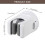 Drill Complimentary Bathroom Wall Fasteners With Strong Adhesive 3