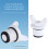 Pack of 20  Plastic Threaded Pipe Plugs 4-Hexagon 4 minute wir 5